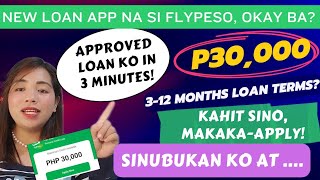 Trending New 2023 Loan app na si FLYPESO Approved loan ko in 3 minutes P30000💸 amount Okay ba [upl. by Leaj566]