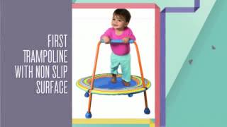 Best Mini Trampoline for Kids and Toddlers [upl. by Lartnom]