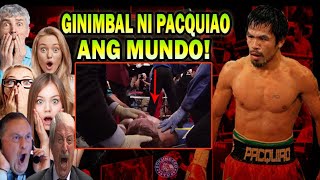 👊🇵🇭GINIMBAL SA SUNTOK NI PACQUIAO ANG MUNDO  SUNTOK NA SUMIRA SA KARERA NG KAMPEON [upl. by Thill84]