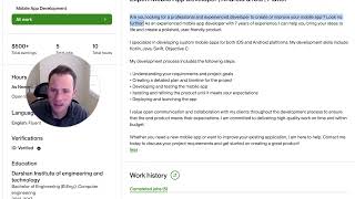 Upwork Profile Revamp 50 Job Success Score  Can He Recover [upl. by Leivad]