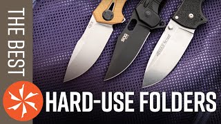 Best Hard Use Folding Knives of 2020 Available at KnifeCenter [upl. by Haletta]