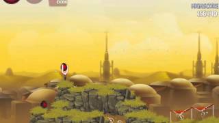 Angry Birds Star Wars 2 Level PM18 Master Your Destiny 3 Star Walkthrough [upl. by Ariela]