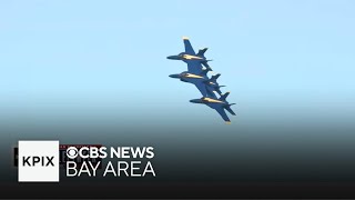 Watch The Blue Angels Fleet Week 2024 air show over San Francisco Bay [upl. by Yedorb]