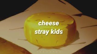 cheese by stray kids english lyrics [upl. by Saundra202]