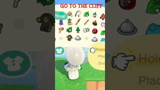 How to Plant Trees on Cliff Edges Glitch animalcrossing animalcrossingnewhorizons acnh shorts [upl. by Harol341]