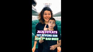 Juju Fitcats est revenue sur son Bad Buzz  🧐 shortsvideo jujufitcats buzz [upl. by Hanonew]