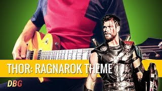 Thor Ragnarok Theme Guitar Cover [upl. by Kirsten]