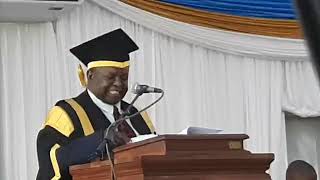 MSU Pro Vice Chancellor Prof Muzvidziwa has said a total of 6479 graduands are graduating [upl. by Liahkim]