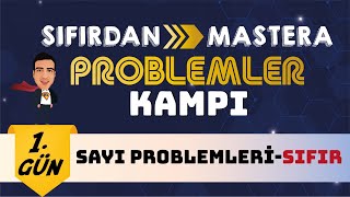 Sayı Problemleri Sıfır I Sıfırdan Mastera Problemler Kampı I 1 Gün I yks2024 problemler [upl. by Dielu]