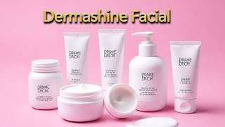 Dermashine facial  honest review ✨ [upl. by Damick]