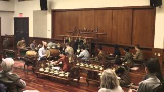 Gendhing Bonang Dhenggung Turulare performed by the Cornell Gamelan Ensemble [upl. by Collette]