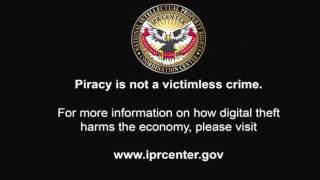 Sony Pictures Home EntertainmentFBI AntiPiracy Warning HSI BadgeIPR EmblemWarningAttention [upl. by Rene]