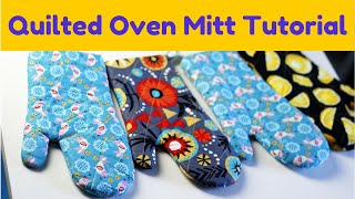 How to Make an Oven Mitt FREE pattern amp Tutorial [upl. by Gnut935]