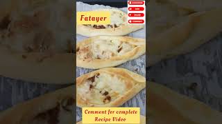 Fatayer Recipe  Home made Fatayer Recipe  How to make Fatayer at home [upl. by Anat56]