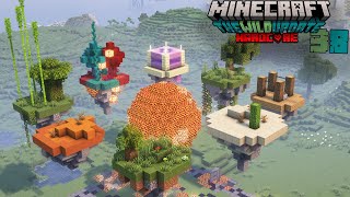 I Recreated Floating Island Biomes in Hardcore Minecraft  38 [upl. by Iveksarap]