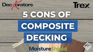 Cons of composite decking An honest review [upl. by Annoyk]