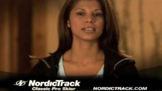 With Nordic Track ski the pounds away Watch this video [upl. by Charline]