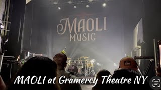 Maoli  Gramercy Theatre New York 32824 Concert [upl. by Oiragelo]