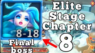 Snow Queen  8 18 Elite Hero Stage  Chapter 8 F2P Lords Mobile [upl. by Oinotla]