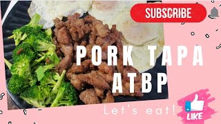 PORK TAPSILOG [upl. by Terese72]