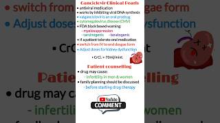 Antiviral drugs pharmacology ganciclovir valganciclovir pharmacology pharmacology made easy [upl. by Colley]