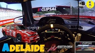 Assetto Corsa  MotionSIM Alfa Romeo 155 TI V6  Adelaide Link Fanatec  GoPro [upl. by Etat]