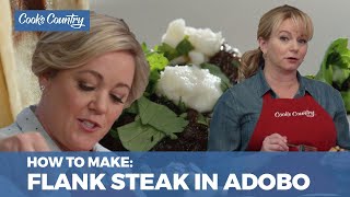 How to Make Flank Steak In Adobo [upl. by Dowdell]