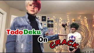 Tododeku on crack  cosplay shenanigans [upl. by Repsag]