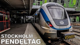 🇸🇪 Stockholm Suburban Railways  Stockholm SBahn Pendeltåg 2023 4K [upl. by Woolley923]