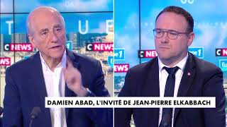 quotZemmour et Le Pen sont clairement des alliés objectifs de Macronquot juge Damien Abad [upl. by Ahsiken503]