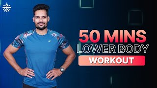 50 Min  Lower Body Workout  Strength And Conditioning Workout  Home Workout  cultofficial [upl. by Hares651]