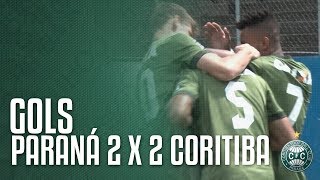 Gols Paraná Clube 2 X 2 Coritiba 6x5 Semi Pr Sub 20 [upl. by Cressida707]