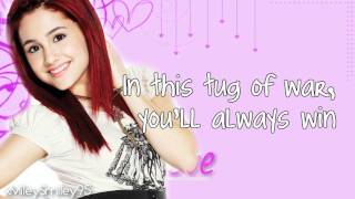 Ariana Grande  Love The Way You Lie with lyrics [upl. by Perzan]