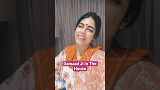 Damaad ji in house part 2😂😂😂🤌 comedy funny desi bollywood love funnyscenes comedyexclusive [upl. by Delanty]