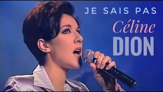 CELINE DION 🎤 Je Sais Pas 🎶 Live à Montréal 1995 [upl. by Smart818]