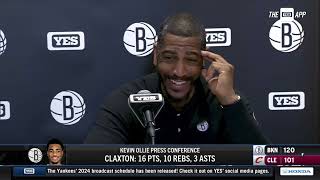 Kevin Ollie breaks down impressive Nets victory [upl. by Ardnoid118]