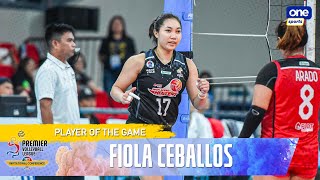 Fiola Ceballos leads PLDT win  2023 PVL Invitational Conference [upl. by Ahser]