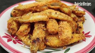 Silver Fish Rava Fry  Bolanjeer Rava Fry  Velli Rava Fry  Anchovy Rava Fry [upl. by Bolling]