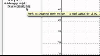 Matematikk 2P  Leksjon 19a  Eksponentiell vekst med Geogebra [upl. by Ekihc]