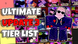 The Ultimate Update 3 Meta Tier List  Roblox Anime Defenders [upl. by Norty]