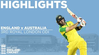 England v Australia  Highlights  Maxwell Hits Stunning Century  3rd Royal London ODI 2020 [upl. by Damick]