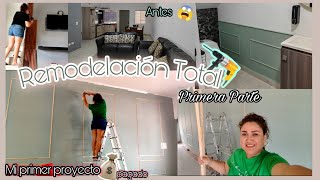 Remodelando Departamento de Airbnb ✅ Primera parte 💗Gran Cambio😱 [upl. by Nytram]