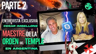 EL MAESTRE DEL TEMPLE Cesar Imbellone  Entrevista Exclusiva I 2° parte [upl. by Lepley]