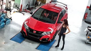 2016 Honda Civic TypeR 0200kmh [upl. by Hawley]