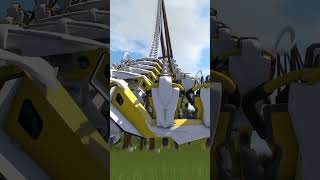 the best drop on a wing coaster rollercoaster nolimits2 vertical [upl. by Ellata]