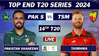 PAKISTAN vs Tasmania LIVE SCORES amp COMMENTARY  PAK SHAHEENS vs TAS MATCH 14 LIVE [upl. by Blau]