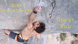 Mattéo Marobin SuperCrackinette 9a Uncut Run [upl. by Close]