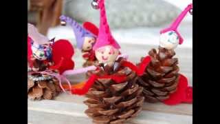 Pine cone crafts for kids [upl. by Mahtal974]