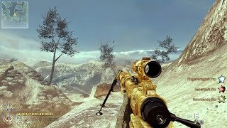 D4G4 COD MW2 Multiplayer Lets Play  SNIPER TRICKSHOT QUICKSCOPE  Gameplay Deutsch [upl. by Enovahs]