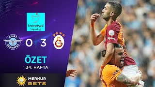 MERKUR BETS  Adana Demirspor 03 Galatasaray  HighlightsÖzet  Trendyol Süper Lig  202324 [upl. by Nnyleimaj450]